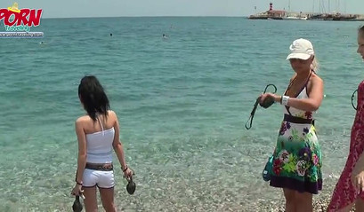 Куни На Пляже В Турции